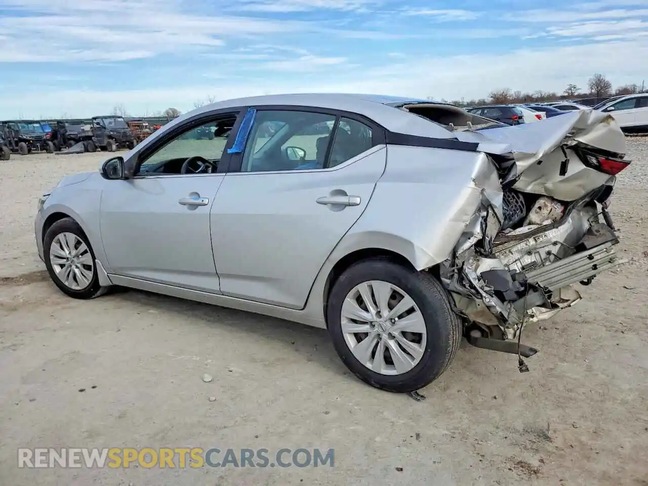 2 Photograph of a damaged car 3N1AB8BVXMY295760 NISSAN SENTRA 2021