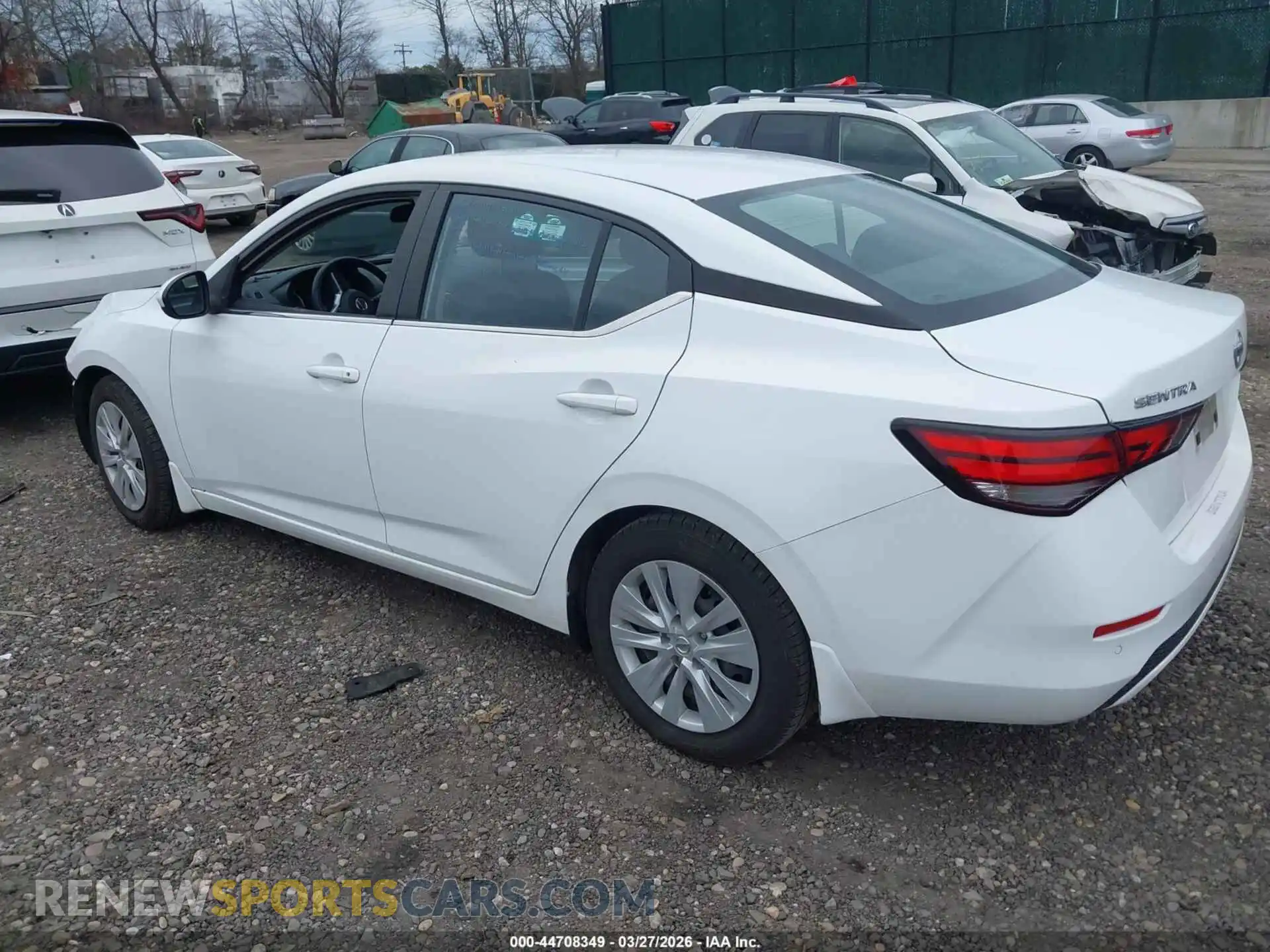 3 fotografías del automóvil dañado 3N1AB8BVXMY323122 NISSAN SENTRA 2021