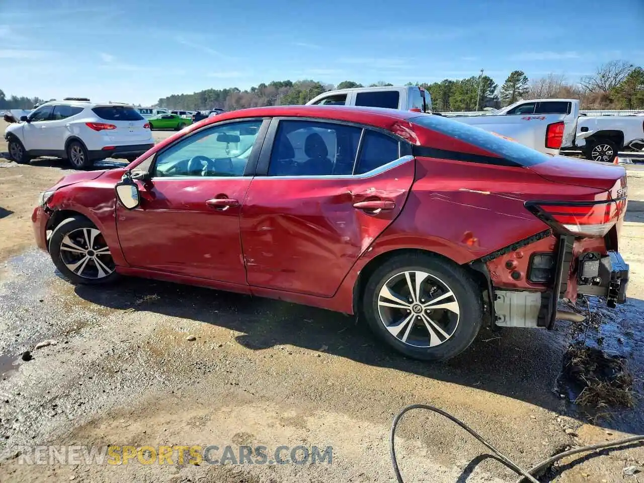 2 Фотография поврежденного автомобиля 3N1AB8CV0MY224212 NISSAN SENTRA 2021