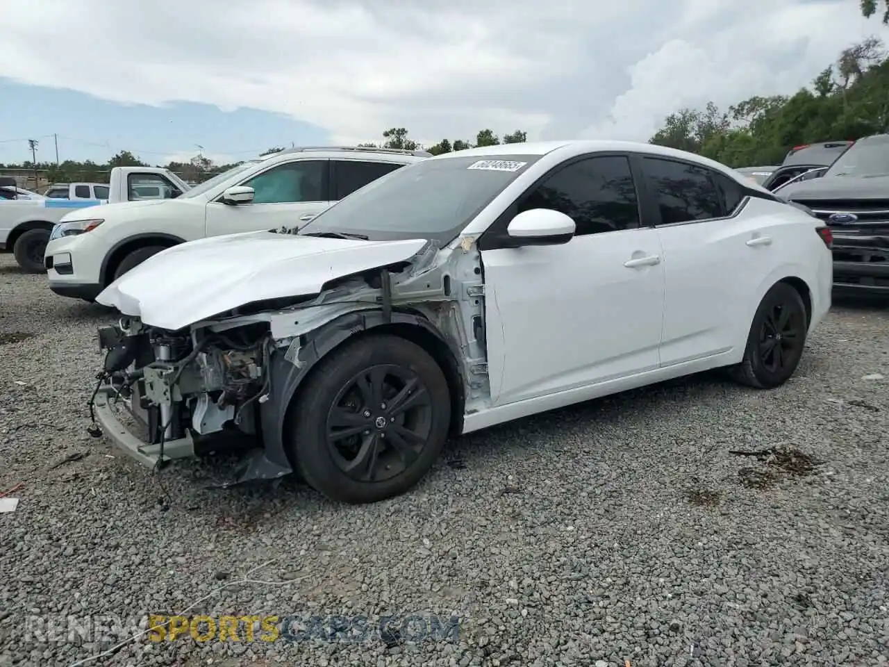 1 Photograph of a damaged car 3N1AB8CV0MY238840 NISSAN SENTRA 2021