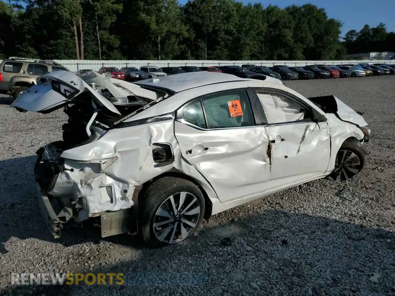 3 Photograph of a damaged car 3N1AB8CV0MY242905 NISSAN SENTRA 2021