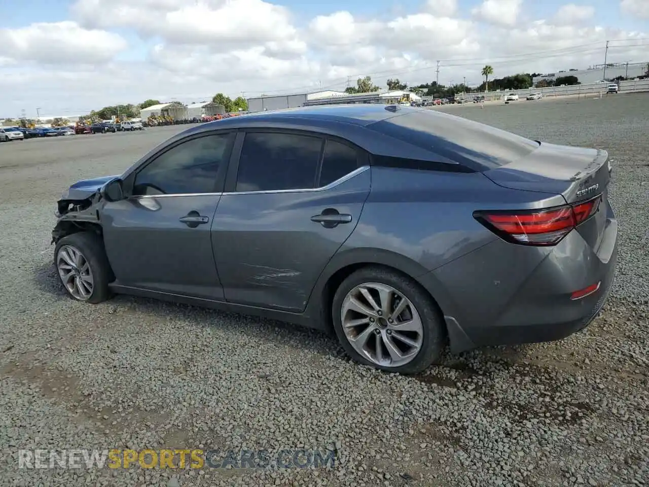2 Photograph of a damaged car 3N1AB8CV0MY249773 NISSAN SENTRA 2021
