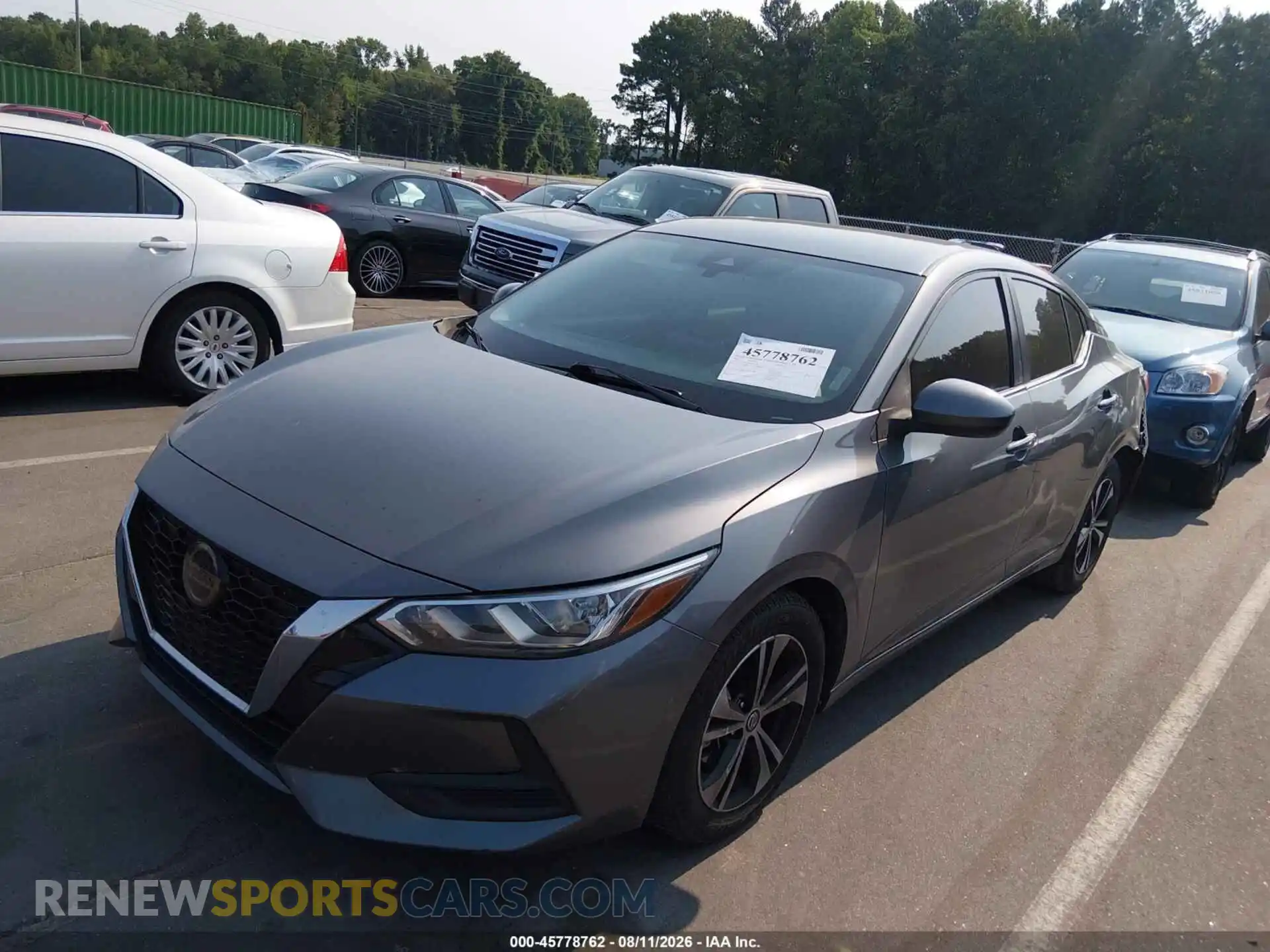 2 Photograph of a damaged car 3N1AB8CV0MY250647 NISSAN SENTRA 2021