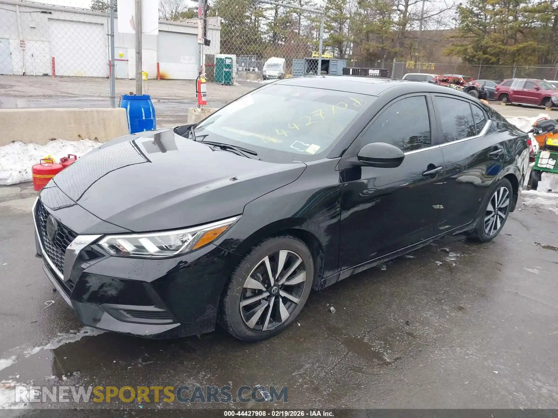 2 Photograph of a damaged car 3N1AB8CV0MY285284 NISSAN SENTRA 2021