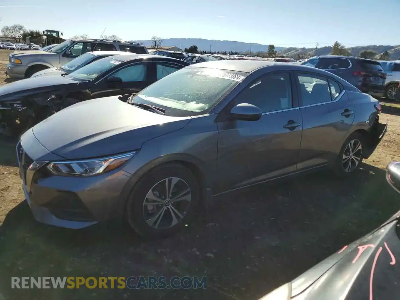 1 Photograph of a damaged car 3N1AB8CV0MY286452 NISSAN SENTRA 2021