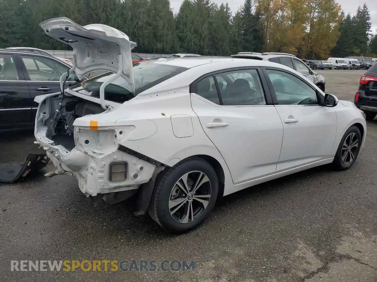 3 Photograph of a damaged car 3N1AB8CV0MY294969 NISSAN SENTRA 2021