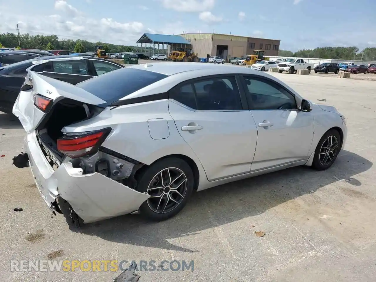 3 Photograph of a damaged car 3N1AB8CV0MY298584 NISSAN SENTRA 2021