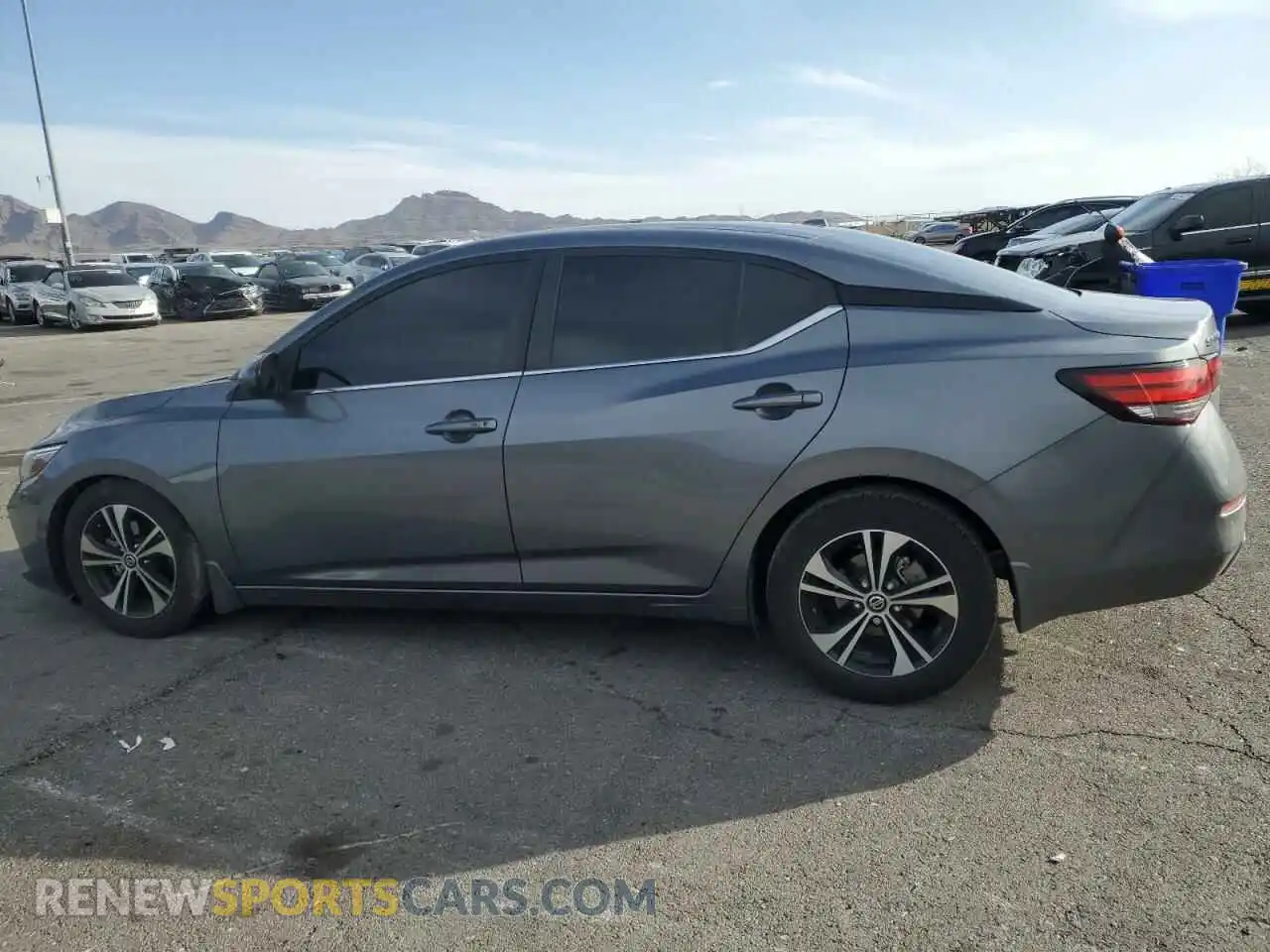 2 Photograph of a damaged car 3N1AB8CV0MY302259 NISSAN SENTRA 2021