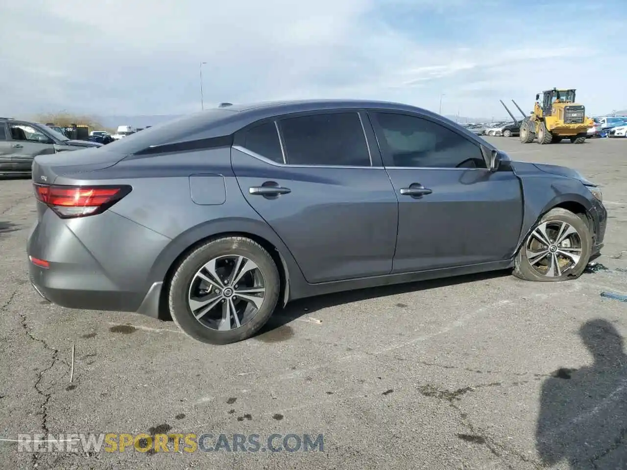 3 Photograph of a damaged car 3N1AB8CV0MY302259 NISSAN SENTRA 2021
