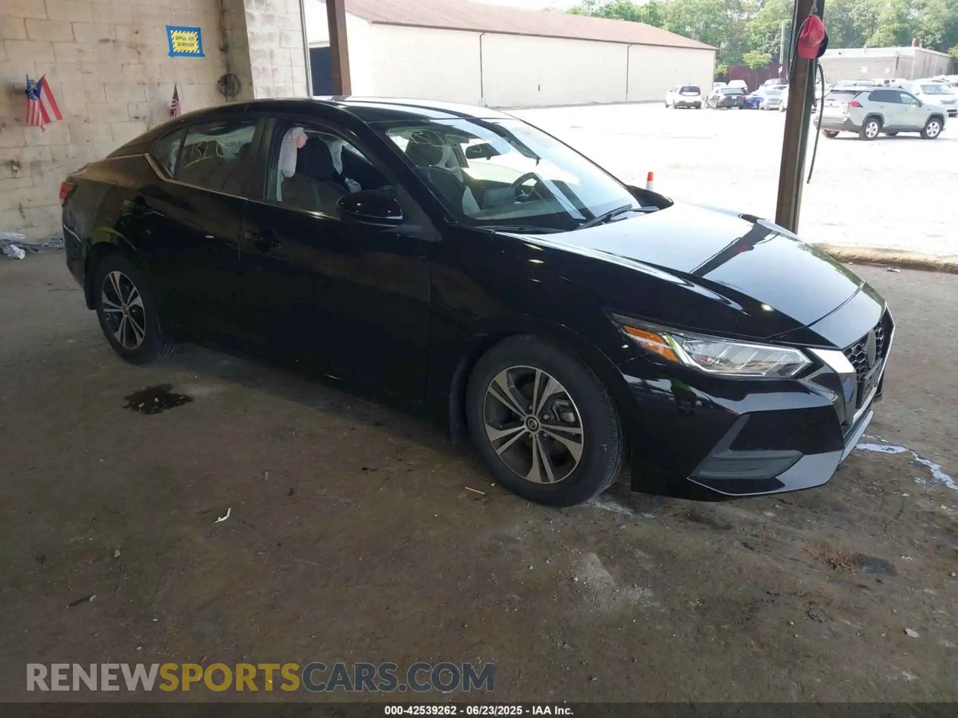 1 Photograph of a damaged car 3N1AB8CV0MY308255 NISSAN SENTRA 2021