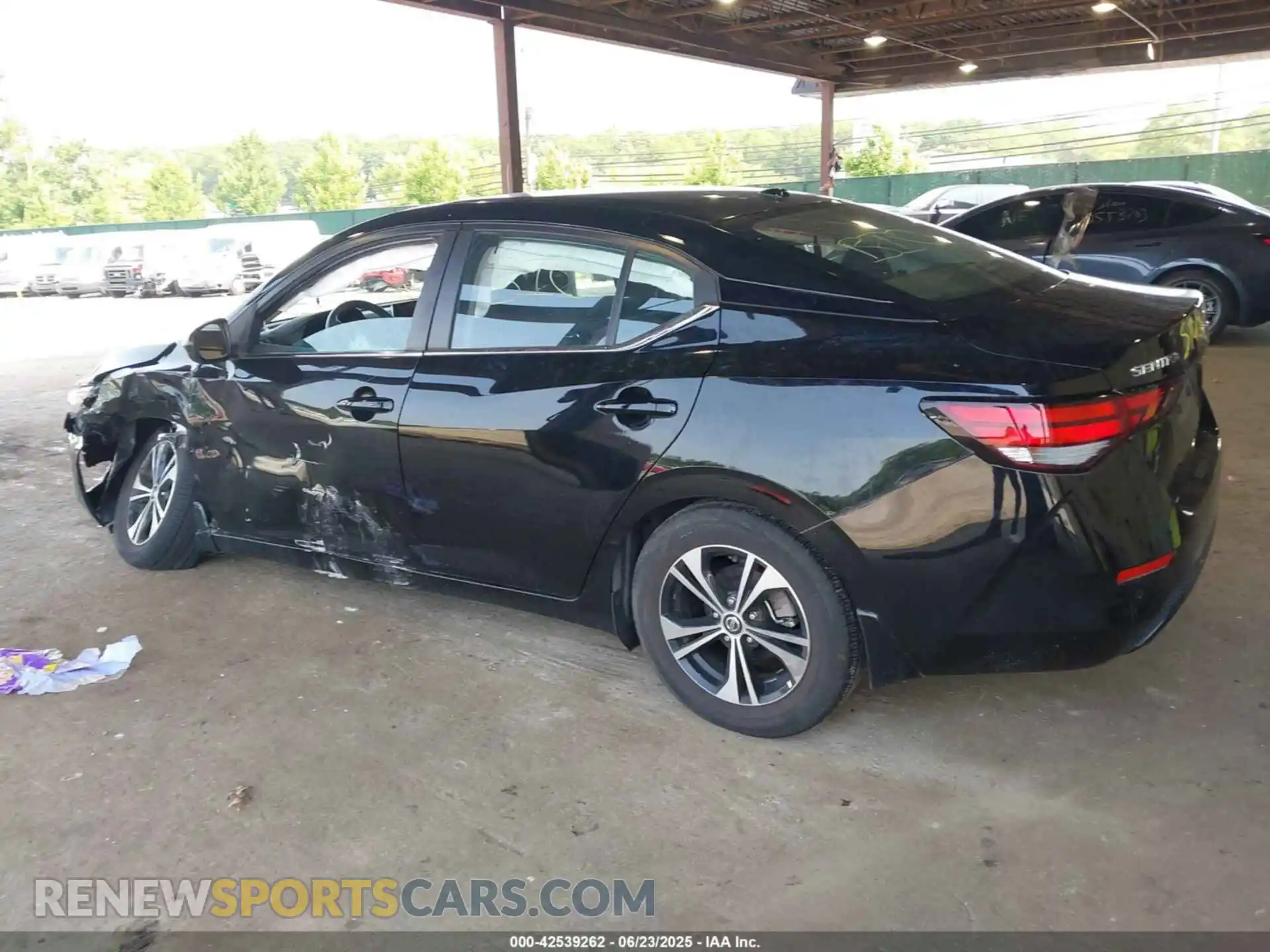 3 Photograph of a damaged car 3N1AB8CV0MY308255 NISSAN SENTRA 2021