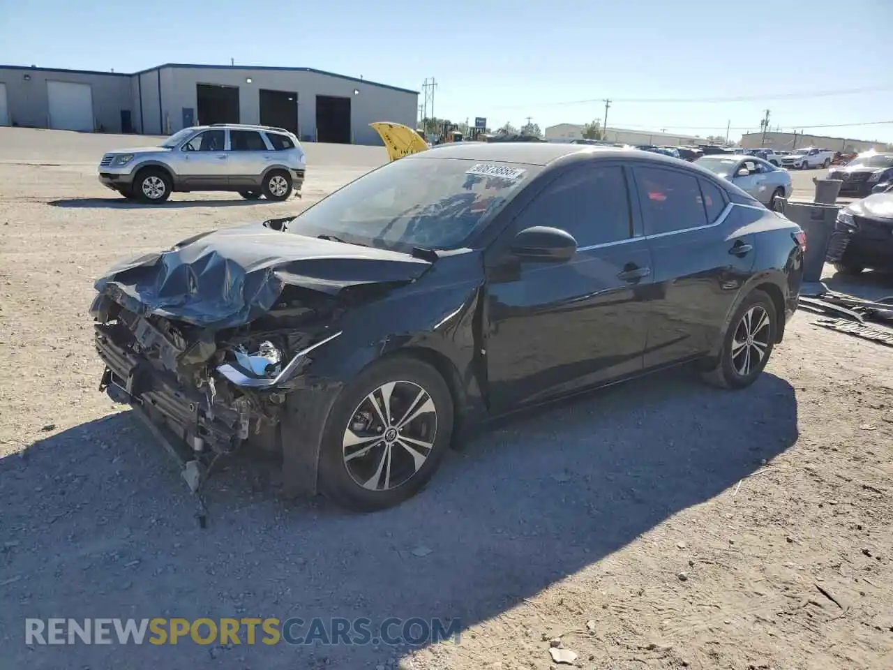 1 Photograph of a damaged car 3N1AB8CV0MY310460 NISSAN SENTRA 2021