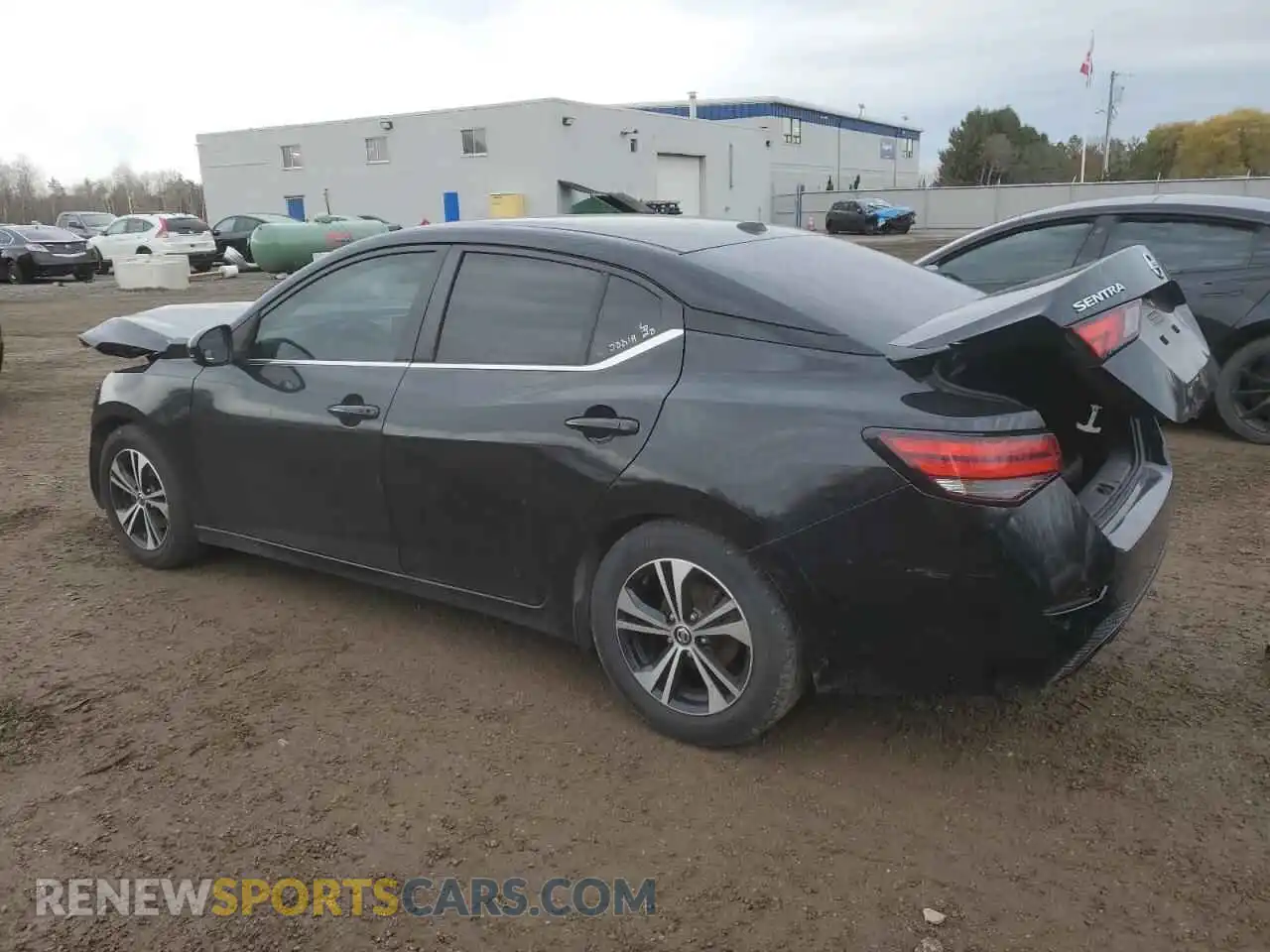 2 Photograph of a damaged car 3N1AB8CV1MY204289 NISSAN SENTRA 2021