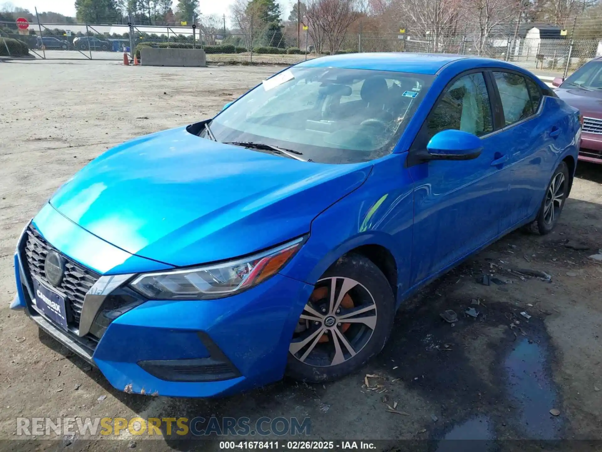 2 Photograph of a damaged car 3N1AB8CV1MY204499 NISSAN SENTRA 2021