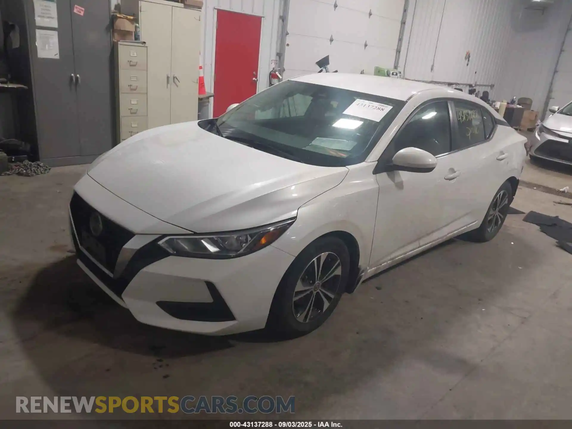 2 Photograph of a damaged car 3N1AB8CV1MY206785 NISSAN SENTRA 2021