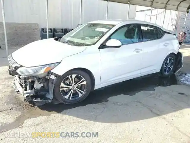 1 Photograph of a damaged car 3N1AB8CV1MY206916 NISSAN SENTRA 2021