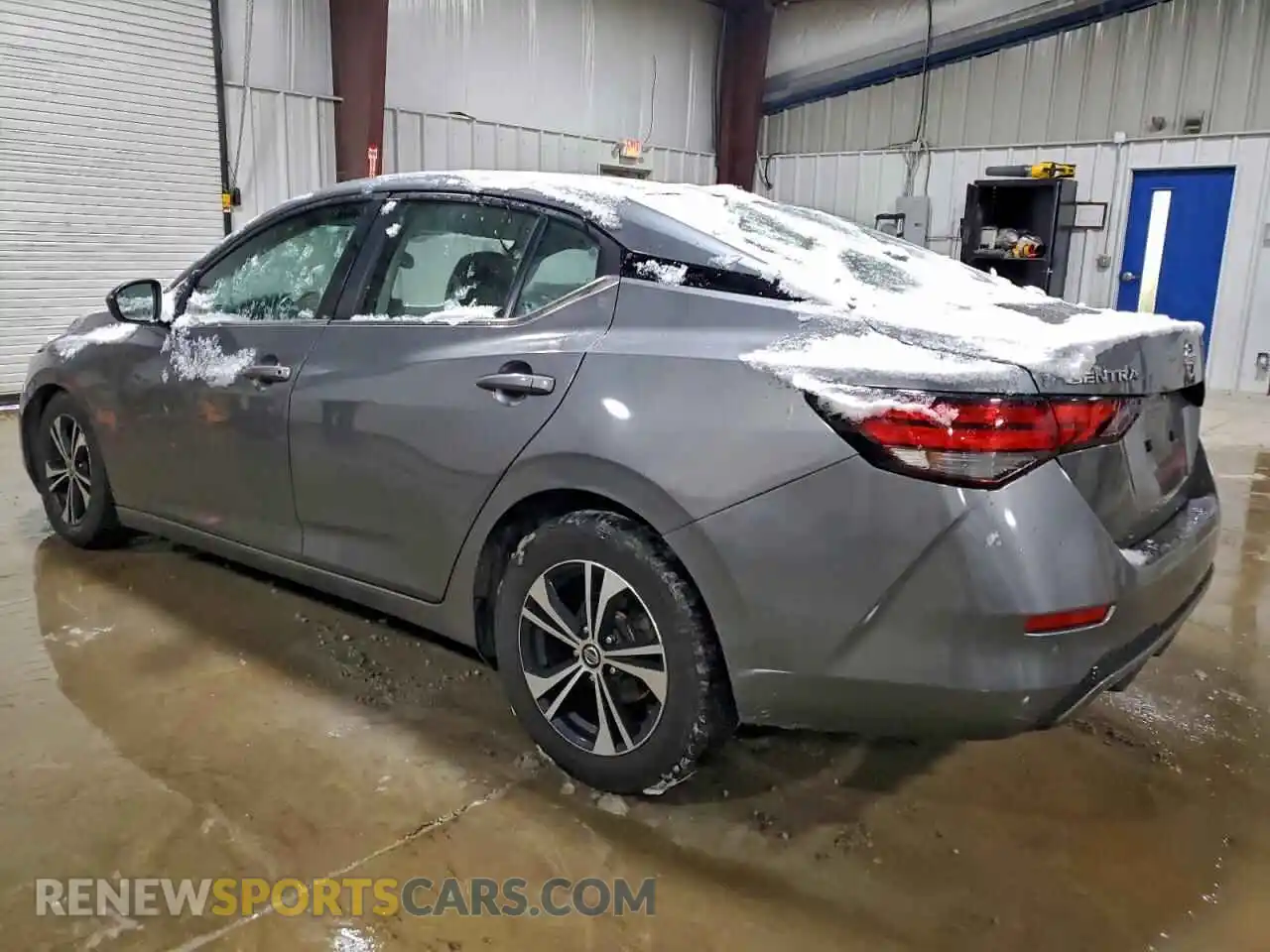 2 Photograph of a damaged car 3N1AB8CV1MY212876 NISSAN SENTRA 2021