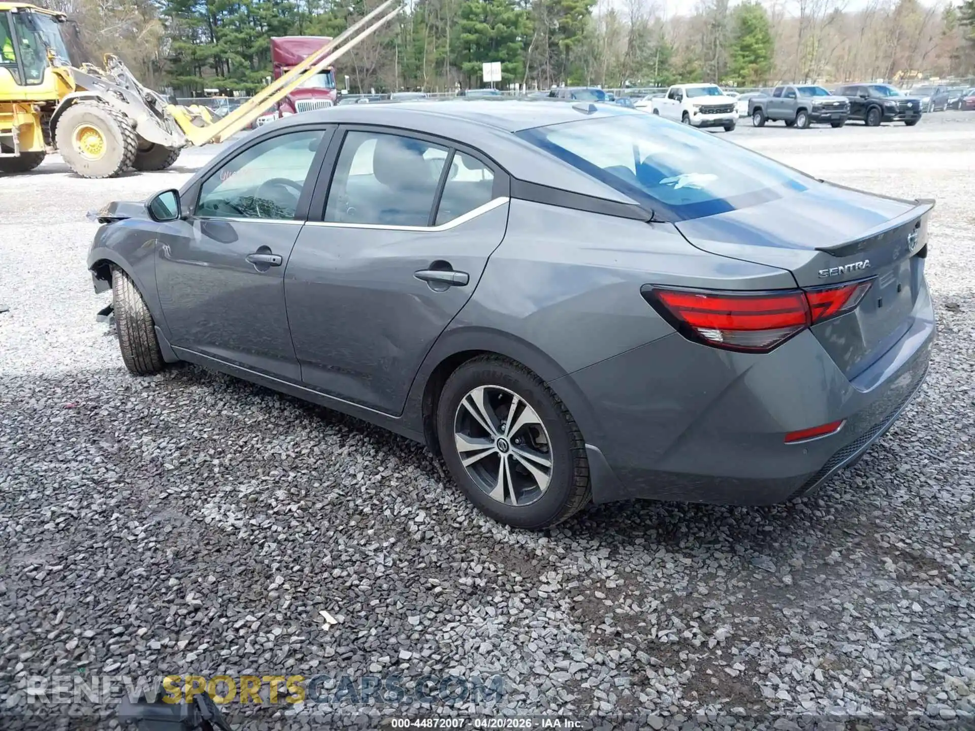 3 Photograph of a damaged car 3N1AB8CV1MY214577 NISSAN SENTRA 2021