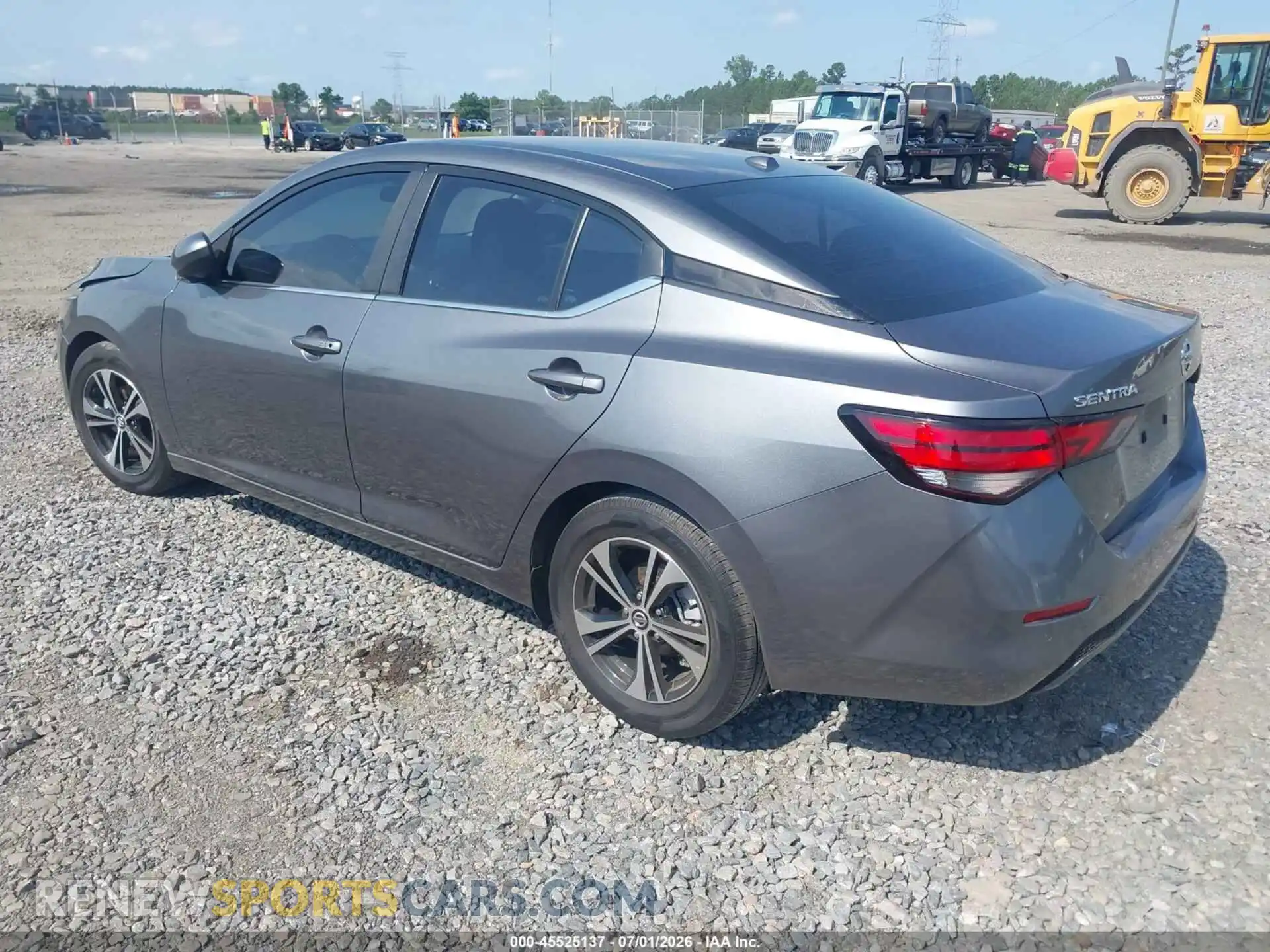 3 fotografías del automóvil dañado 3N1AB8CV1MY235901 NISSAN SENTRA 2021