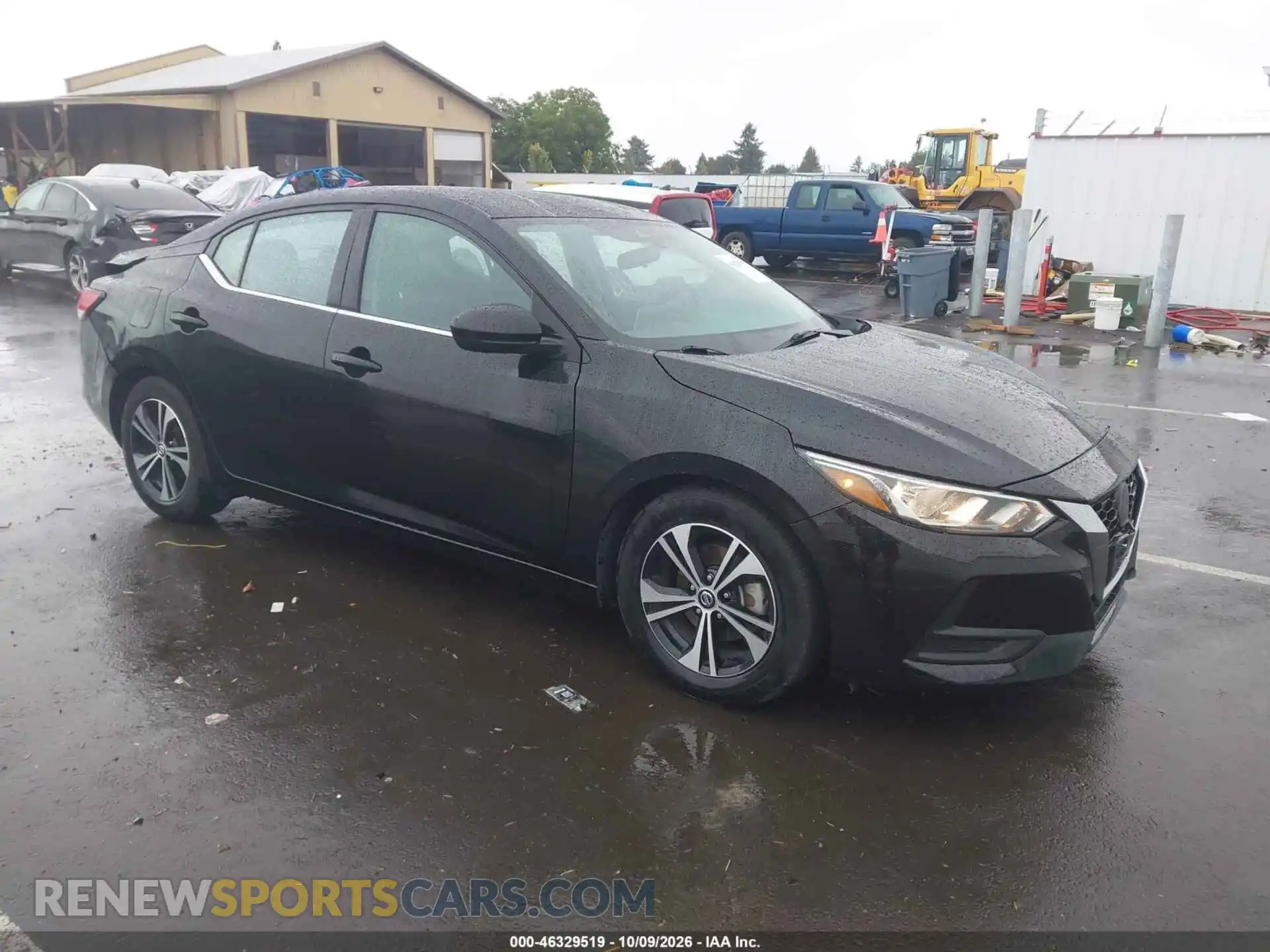 1 Photograph of a damaged car 3N1AB8CV1MY236031 NISSAN SENTRA 2021