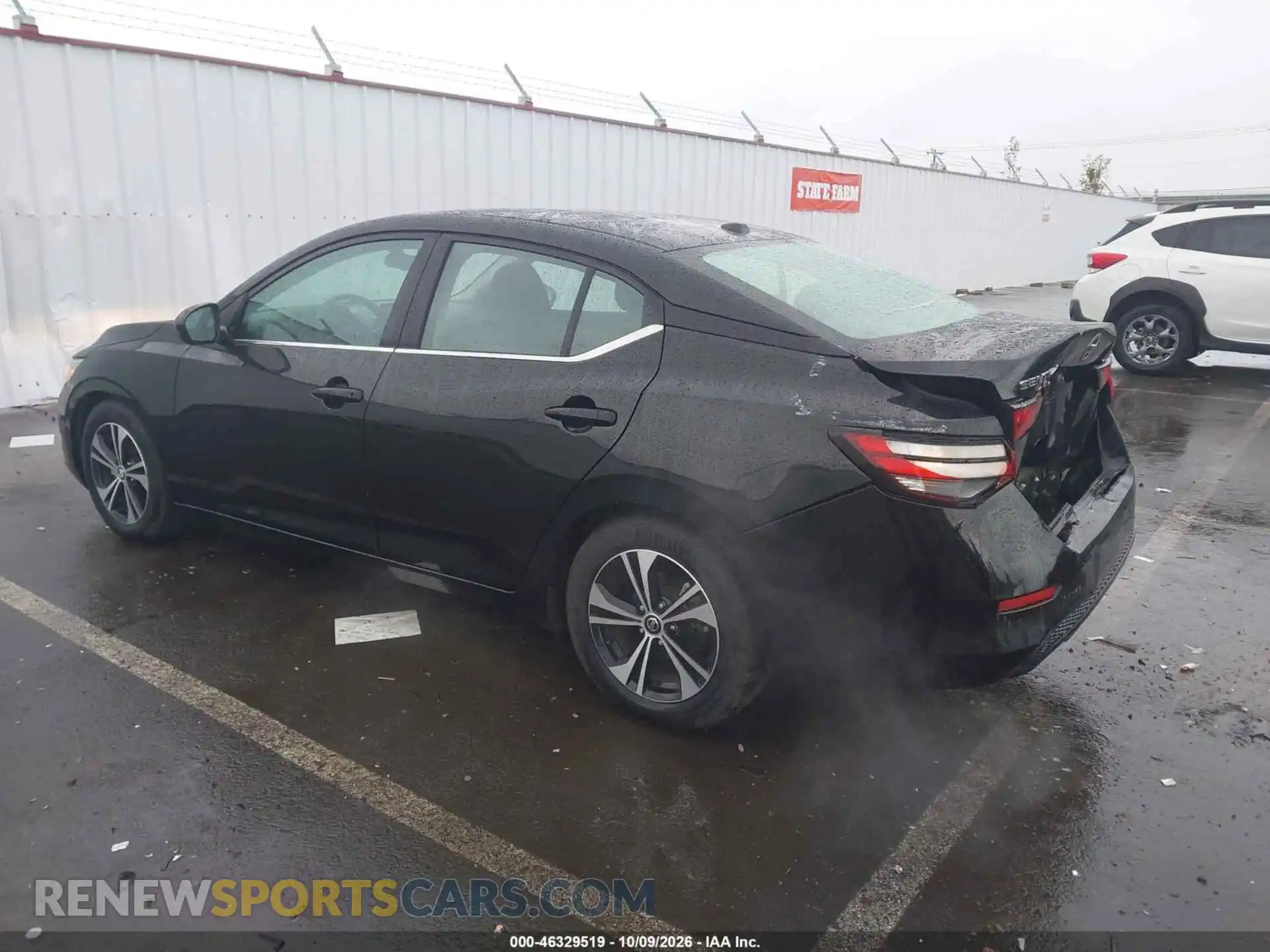 3 Photograph of a damaged car 3N1AB8CV1MY236031 NISSAN SENTRA 2021