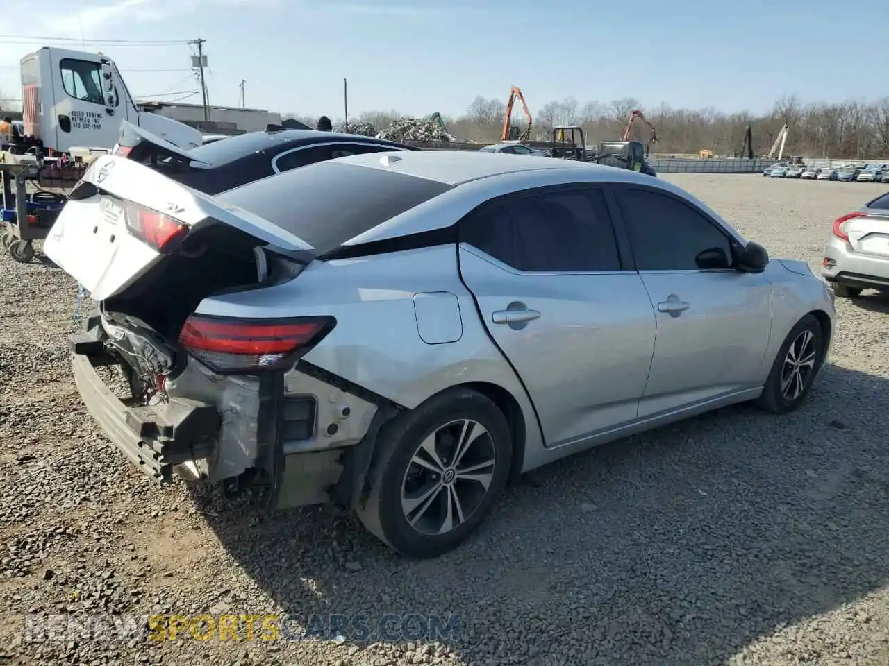 3 Photograph of a damaged car 3N1AB8CV1MY237003 NISSAN SENTRA 2021