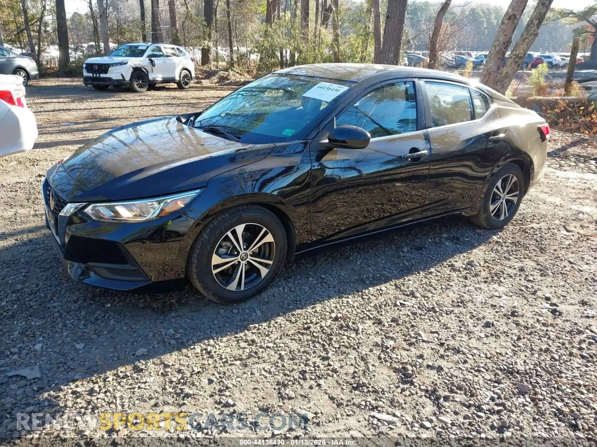2 Photograph of a damaged car 3N1AB8CV1MY237146 NISSAN SENTRA 2021