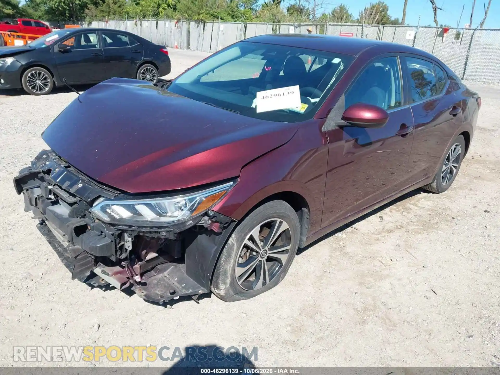 2 Фотография поврежденного автомобиля 3N1AB8CV1MY237700 NISSAN SENTRA 2021