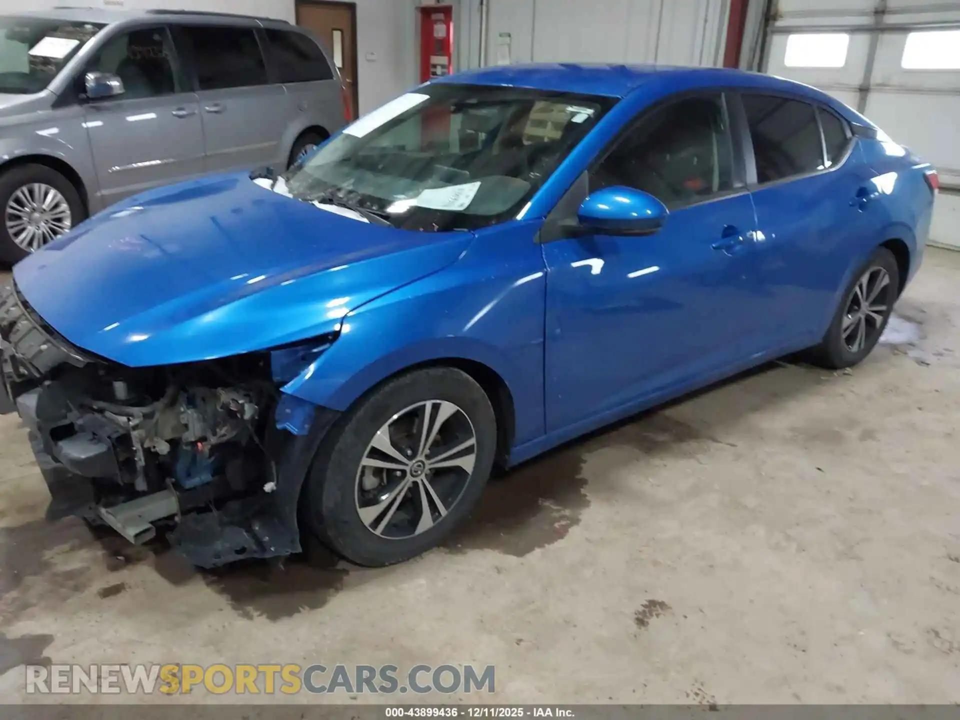 2 Photograph of a damaged car 3N1AB8CV1MY237812 NISSAN SENTRA 2021
