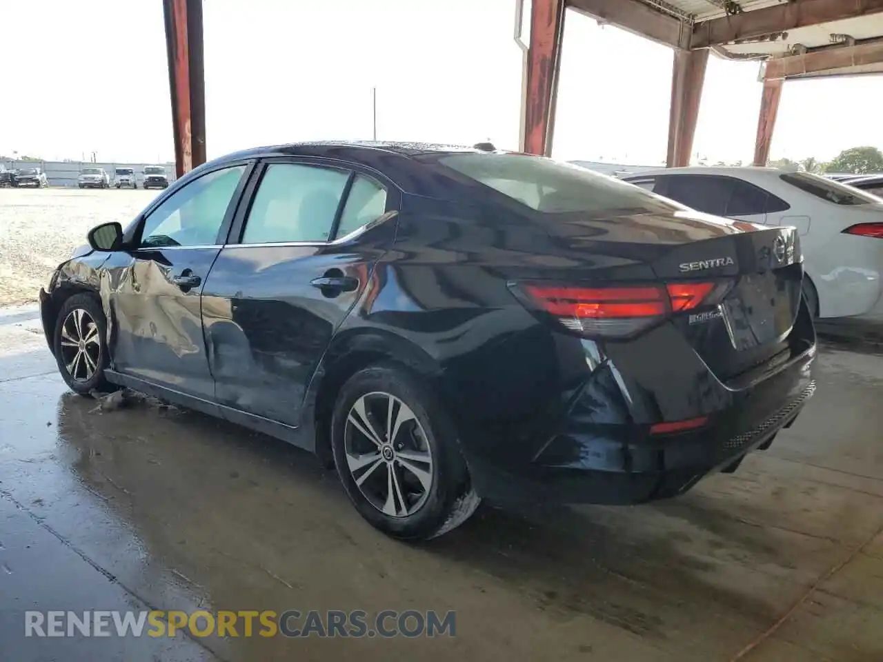 2 Photograph of a damaged car 3N1AB8CV1MY238832 NISSAN SENTRA 2021
