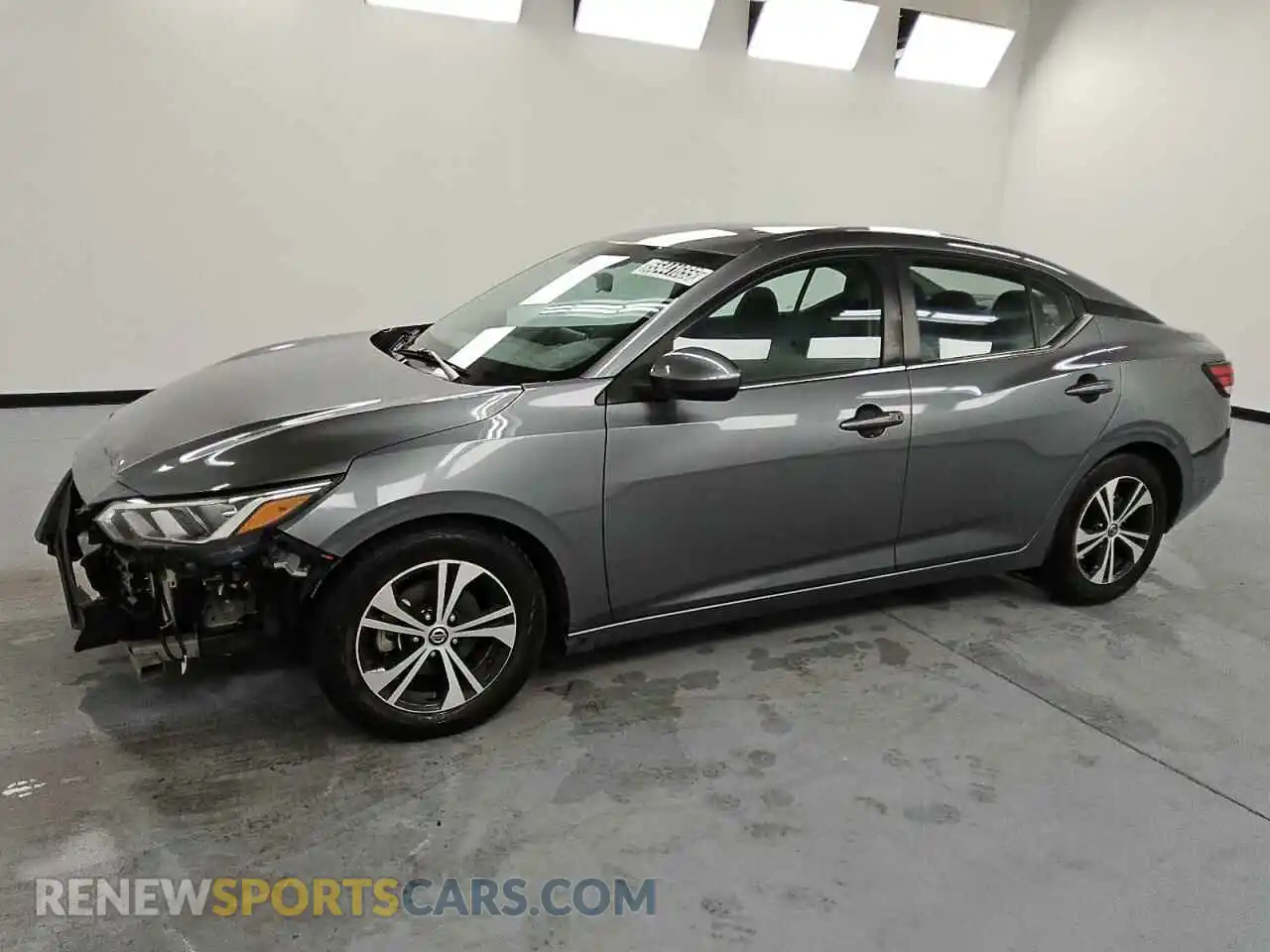 1 Photograph of a damaged car 3N1AB8CV1MY246588 NISSAN SENTRA 2021