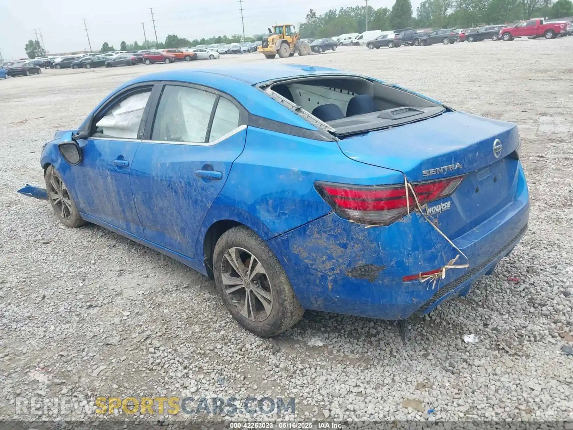 3 Photograph of a damaged car 3N1AB8CV1MY254285 NISSAN SENTRA 2021