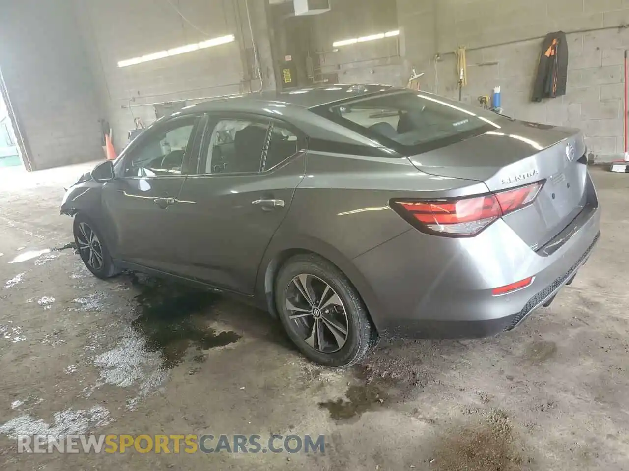 2 Photograph of a damaged car 3N1AB8CV1MY256263 NISSAN SENTRA 2021