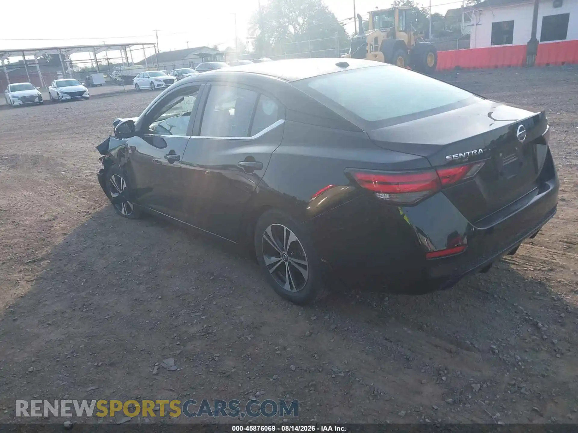 3 Photograph of a damaged car 3N1AB8CV1MY264914 NISSAN SENTRA 2021