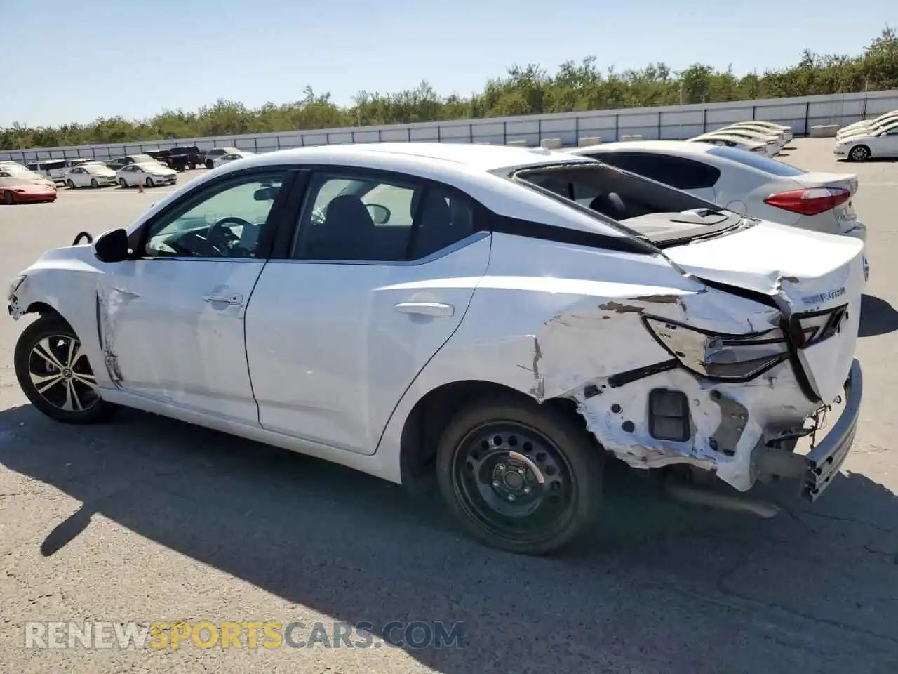2 Photograph of a damaged car 3N1AB8CV1MY274181 NISSAN SENTRA 2021