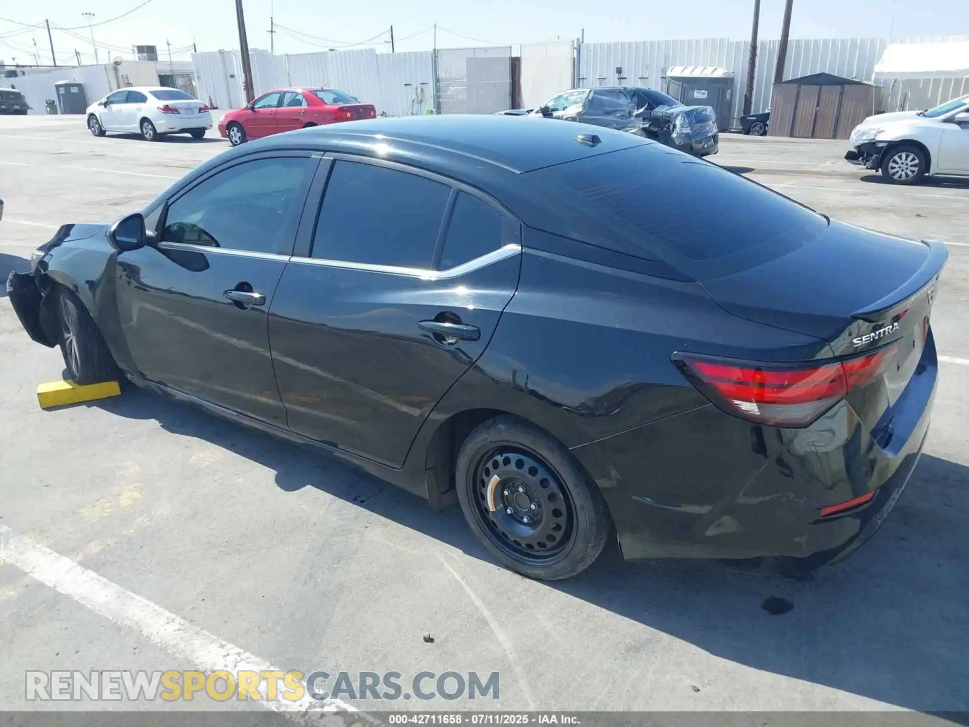 3 Photograph of a damaged car 3N1AB8CV1MY279736 NISSAN SENTRA 2021