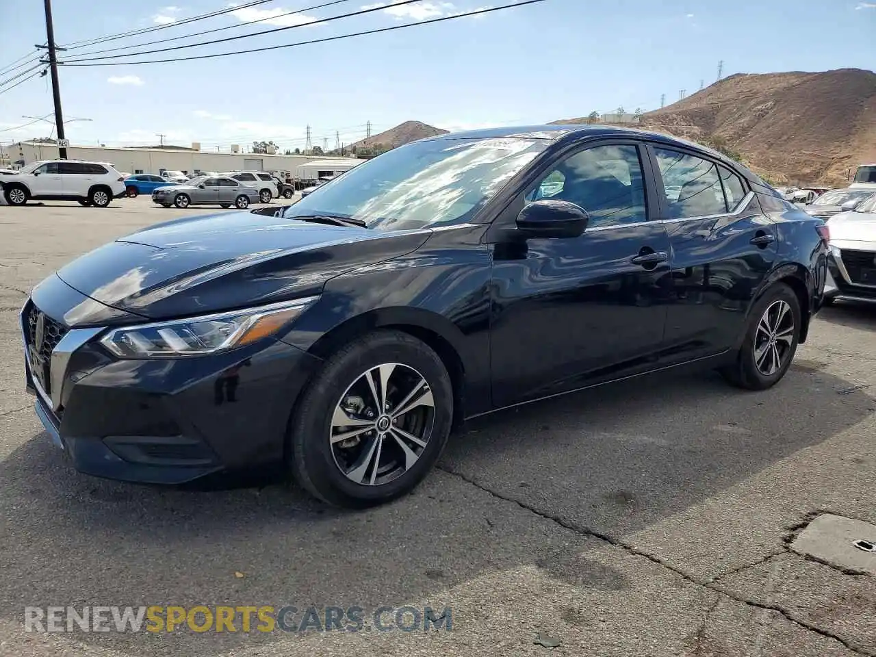 1 Photograph of a damaged car 3N1AB8CV1MY288453 NISSAN SENTRA 2021