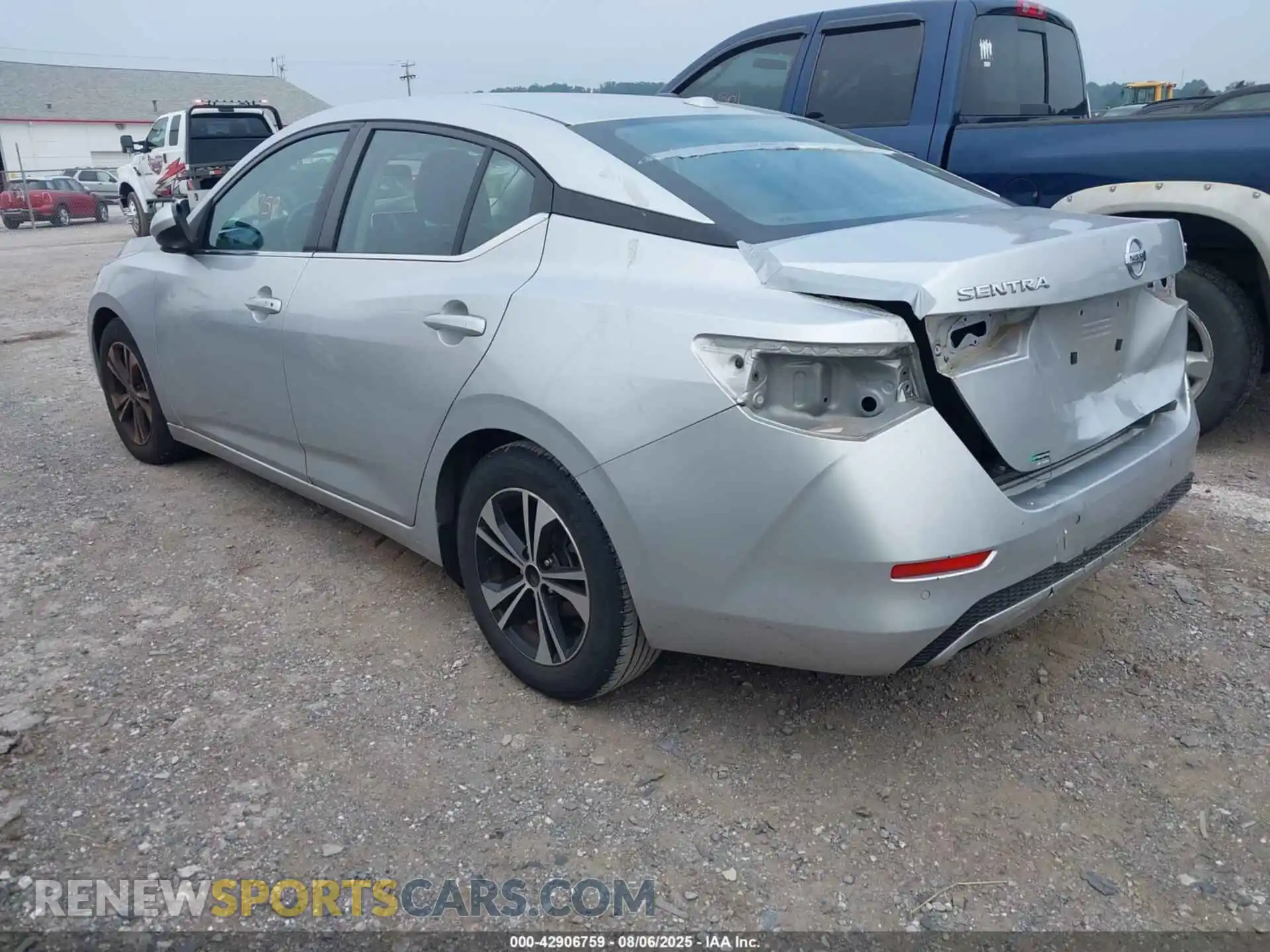 3 Photograph of a damaged car 3N1AB8CV1MY292972 NISSAN SENTRA 2021