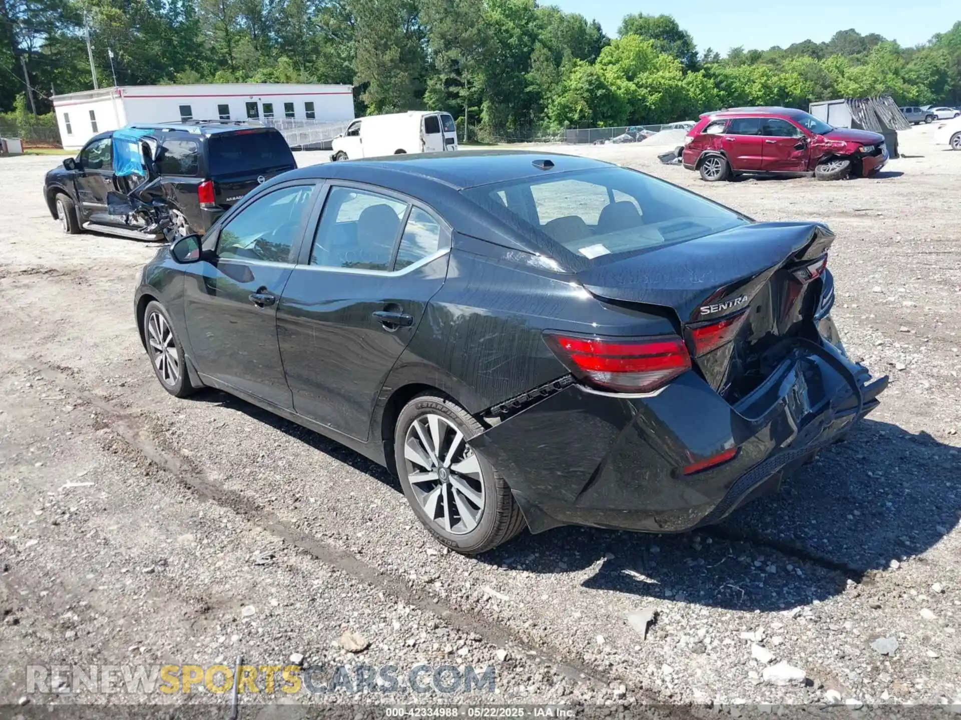 3 Photograph of a damaged car 3N1AB8CV1MY293619 NISSAN SENTRA 2021