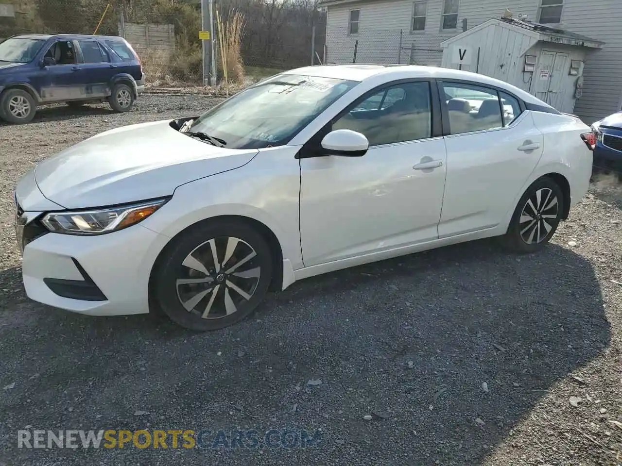 1 Photograph of a damaged car 3N1AB8CV1MY293958 NISSAN SENTRA 2021
