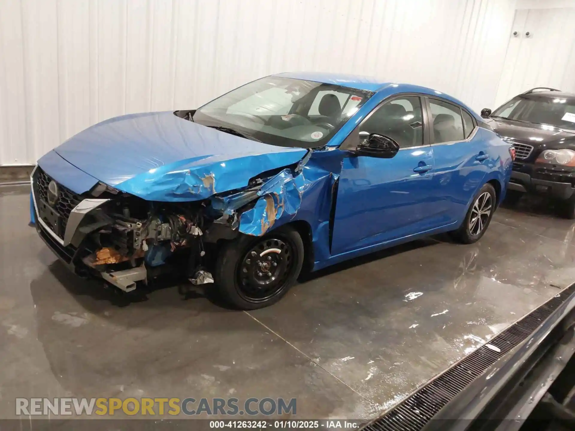 2 Photograph of a damaged car 3N1AB8CV1MY296567 NISSAN SENTRA 2021