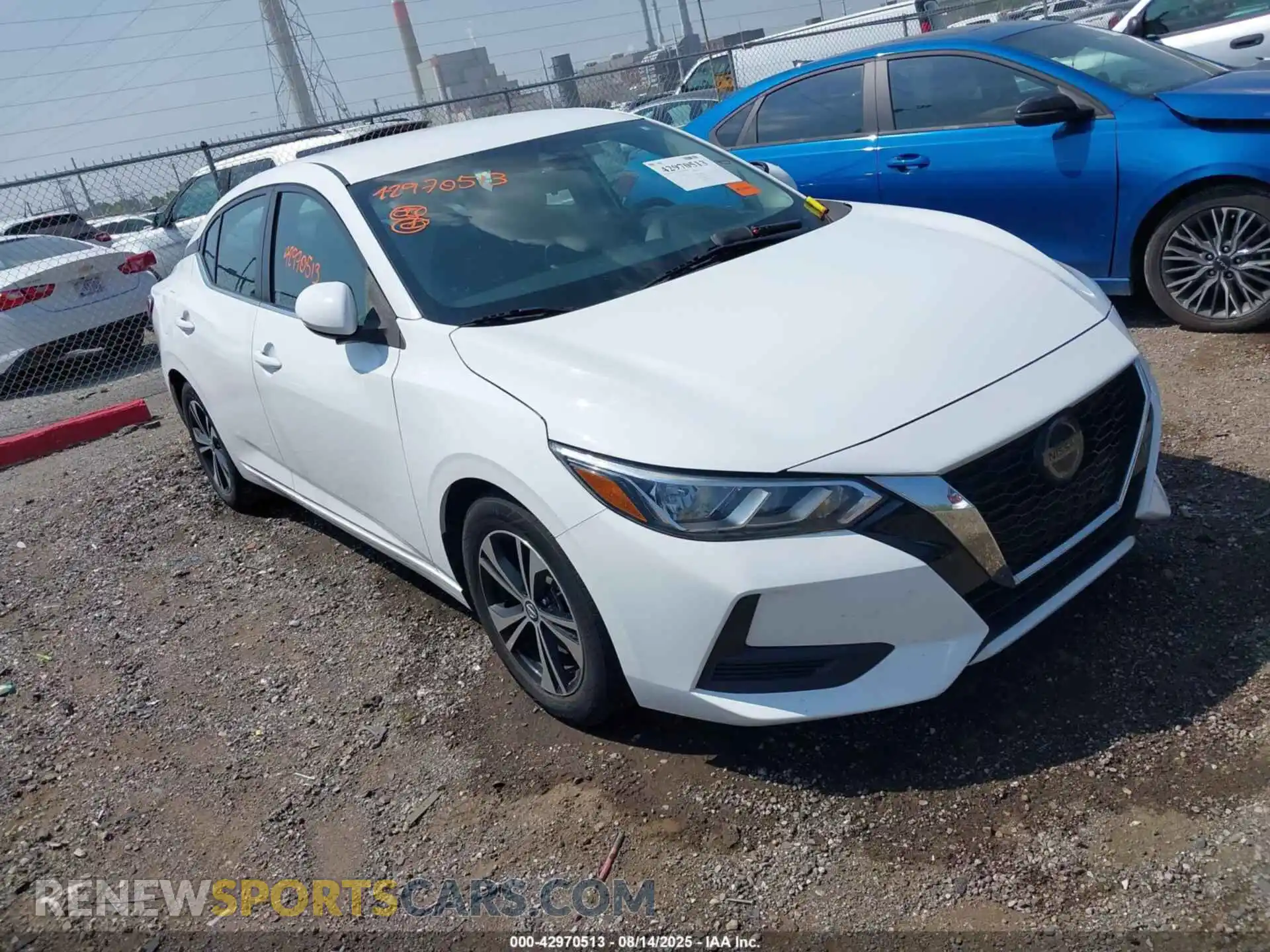 1 Фотография поврежденного автомобиля 3N1AB8CV1MY298478 NISSAN SENTRA 2021