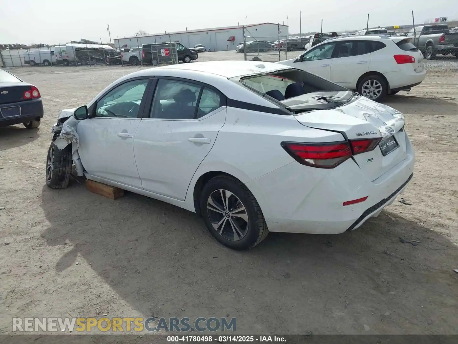 3 Photograph of a damaged car 3N1AB8CV1MY301024 NISSAN SENTRA 2021