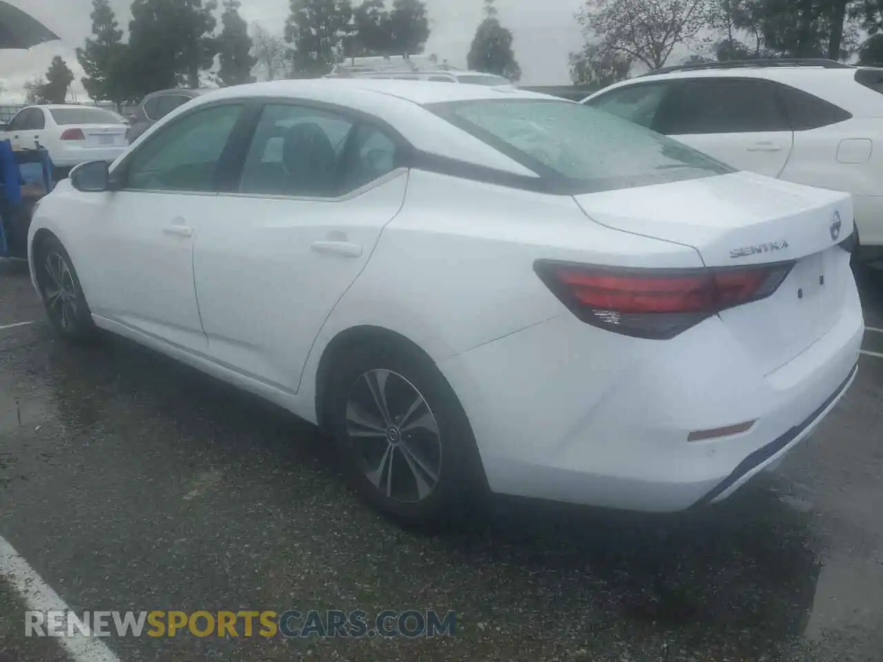 2 Photograph of a damaged car 3N1AB8CV1MY310662 NISSAN SENTRA 2021