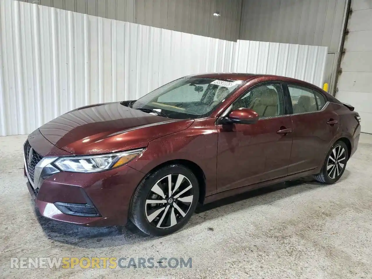 1 Photograph of a damaged car 3N1AB8CV1MY312685 NISSAN SENTRA 2021