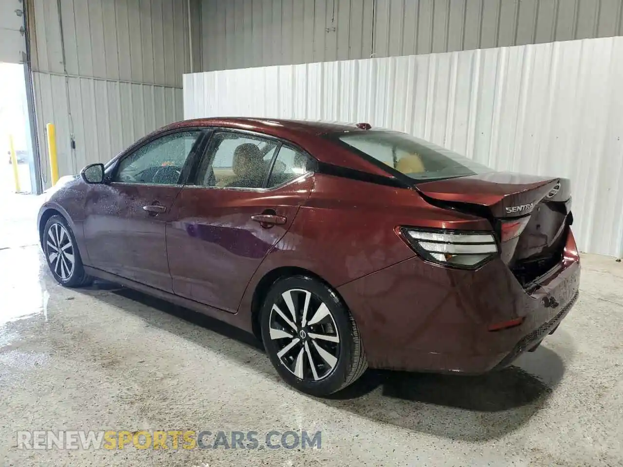 2 Photograph of a damaged car 3N1AB8CV1MY312685 NISSAN SENTRA 2021