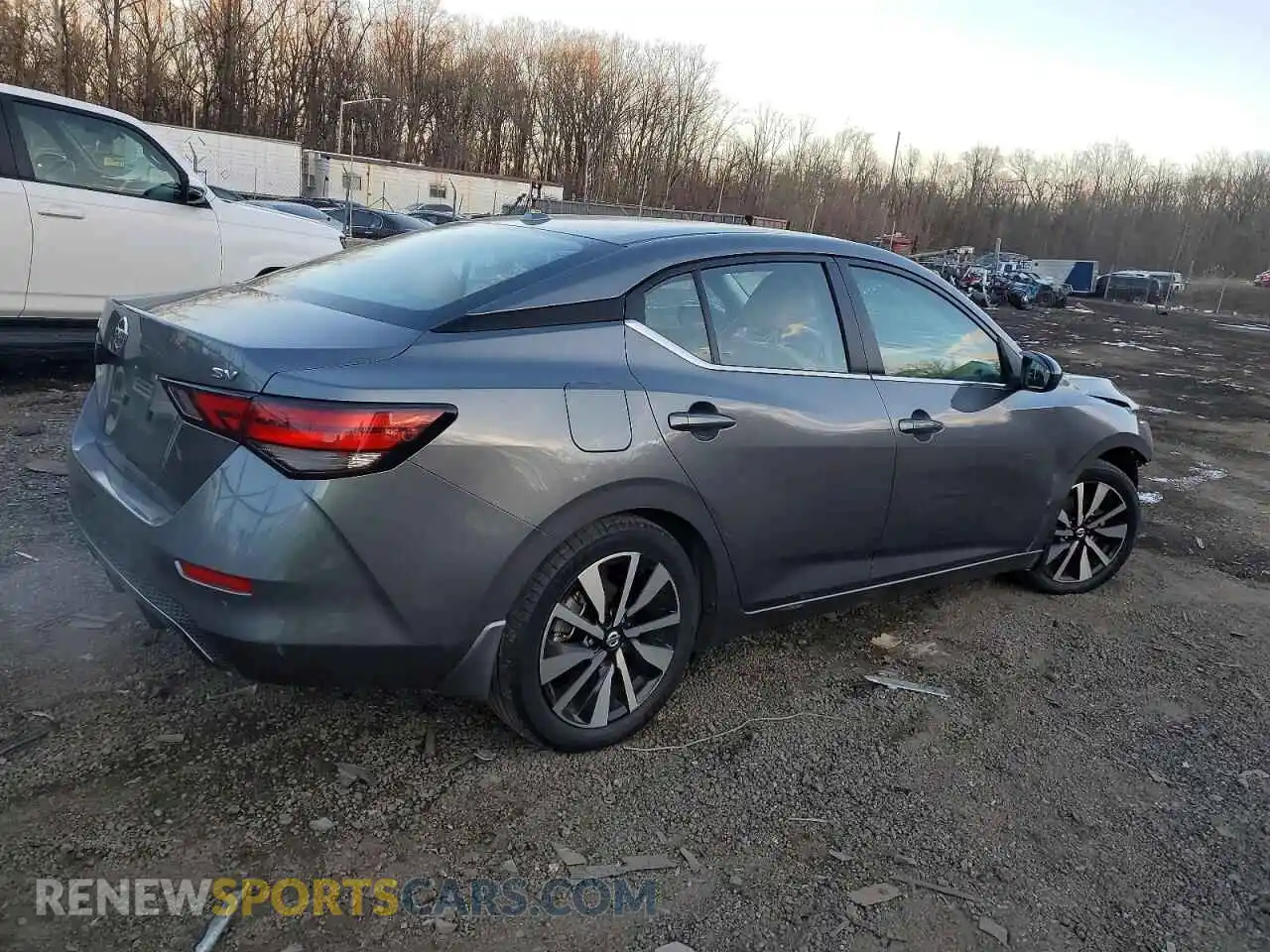 3 Photograph of a damaged car 3N1AB8CV1MY325484 NISSAN SENTRA 2021