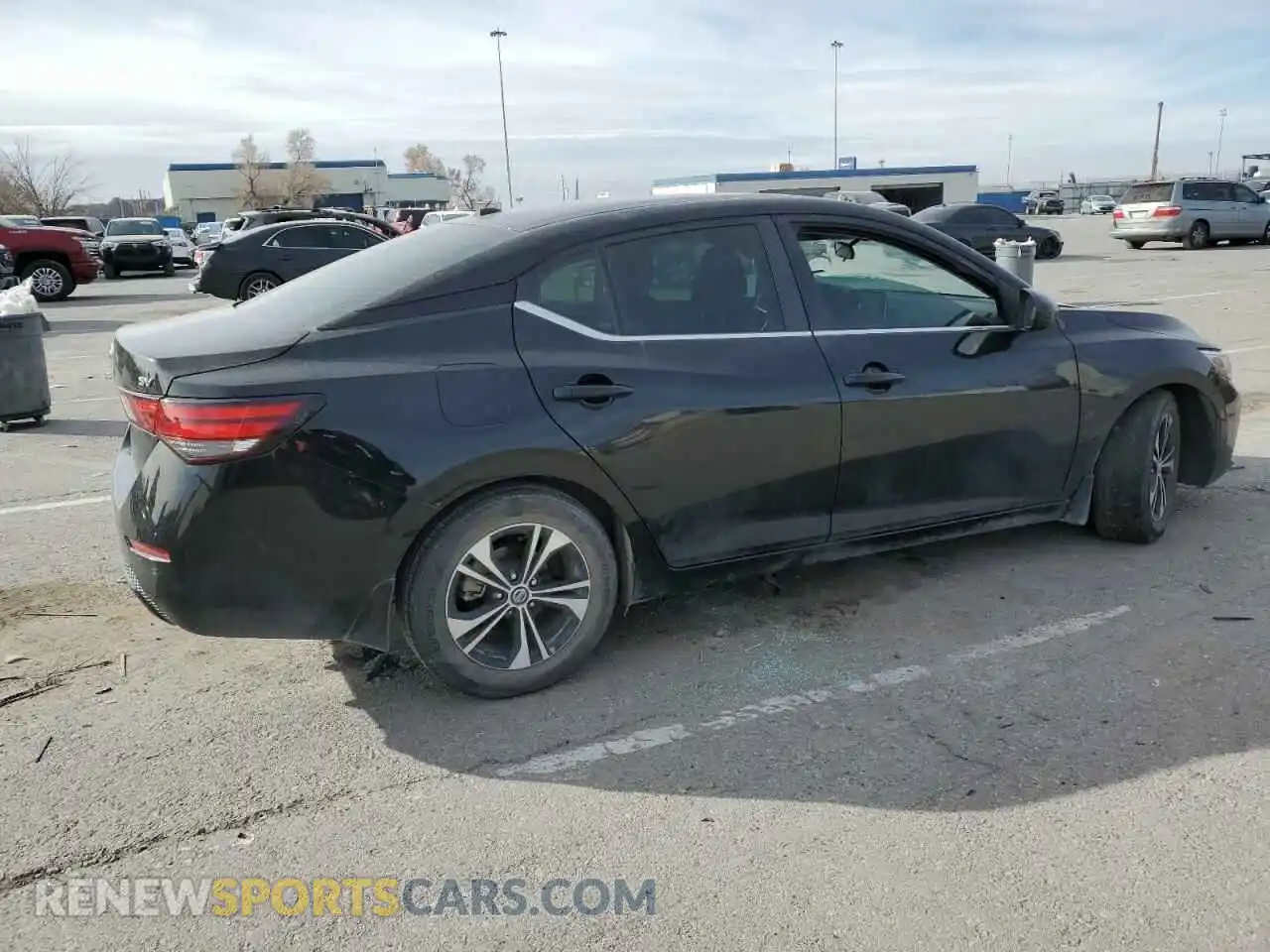 3 Photograph of a damaged car 3N1AB8CV1MY327235 NISSAN SENTRA 2021