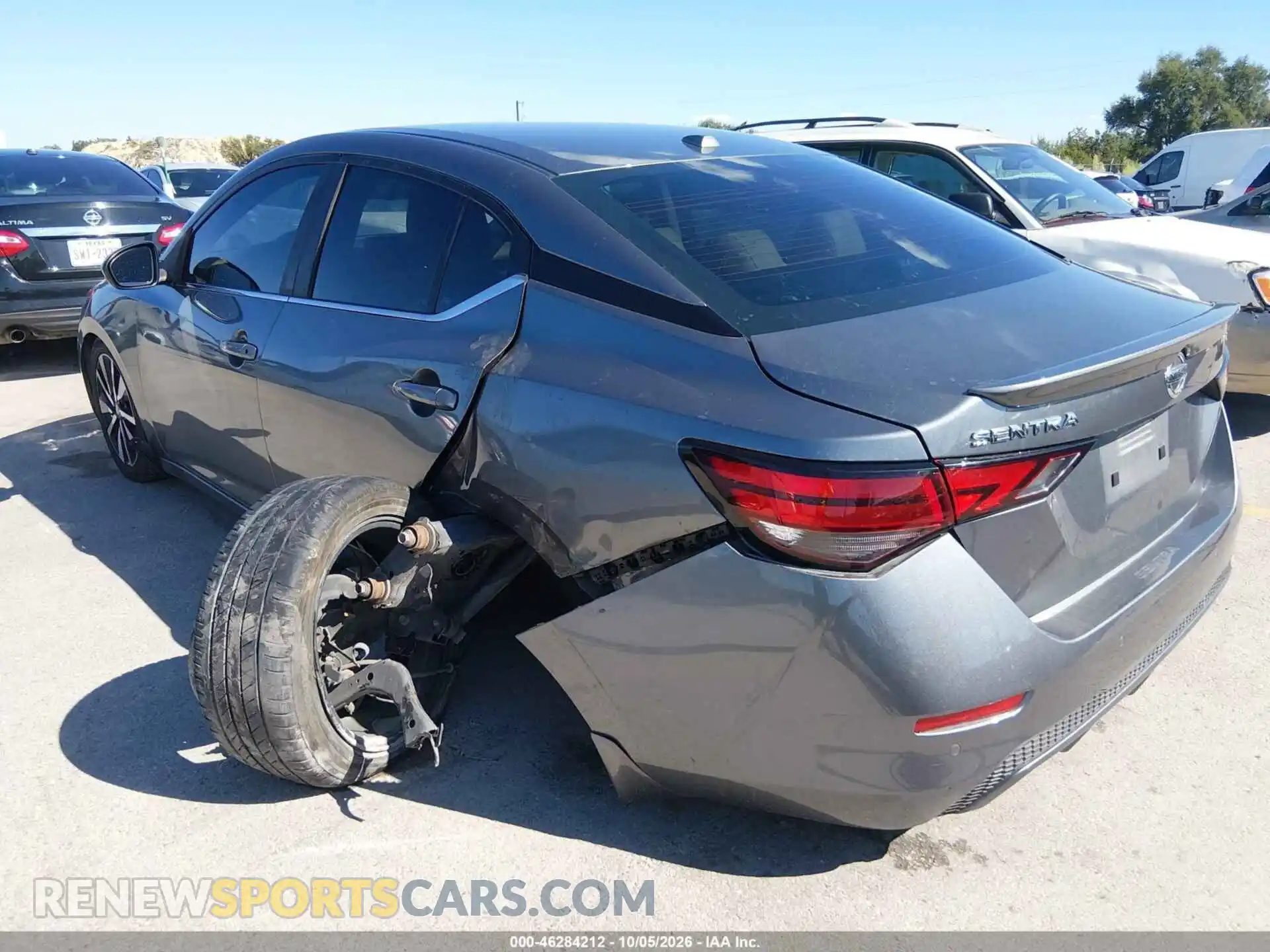 3 Photograph of a damaged car 3N1AB8CV1MY328207 NISSAN SENTRA 2021