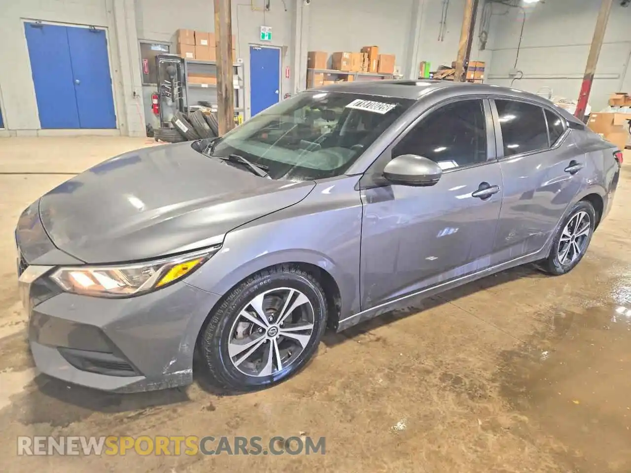 2 Photograph of a damaged car 3N1AB8CV2MY203684 NISSAN SENTRA 2021